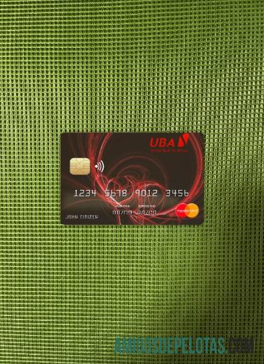 Burkina Faso United Bank For Africa Mastercard Photolook Front baixar para verificação